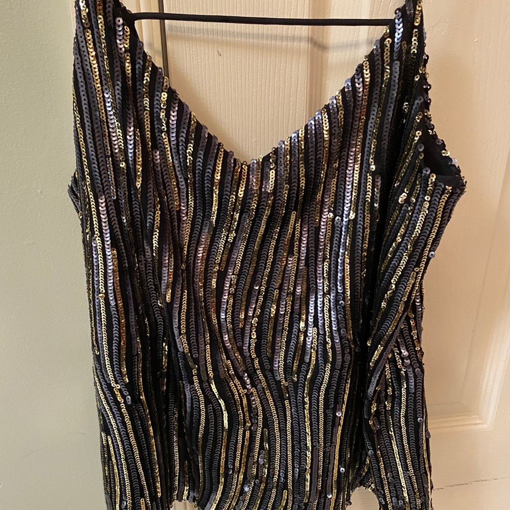 Eight Sixty Sequin Camisole/ Top